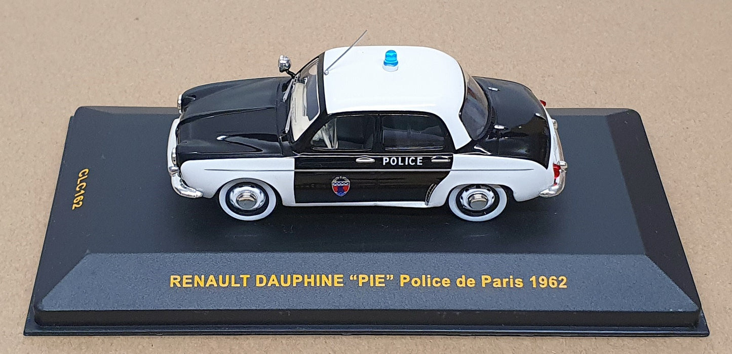 Ixo Models 1/43 Scale CLC162 - Renault Dauphine PIE Police de Paris
