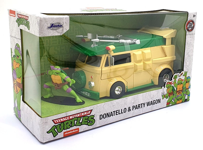 Jada 1/24 Scale 34529 - Teenage Mutant Turtles Donatello and Party Wagon