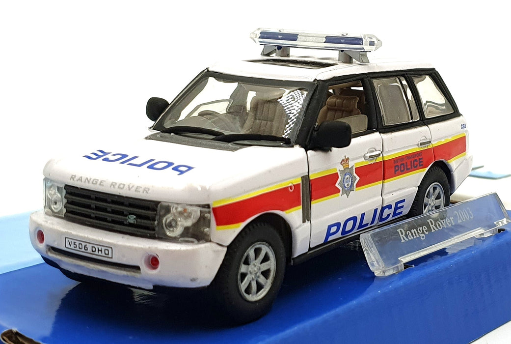 Cararama 1/43 Scale 210226K - 2003 Range Rover Police Car - White