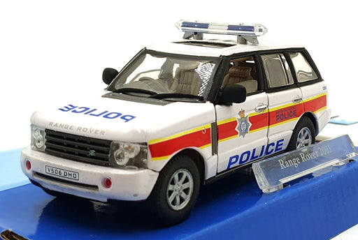 Cararama 1/43 Scale 210226K - 2003 Range Rover Police Car - White