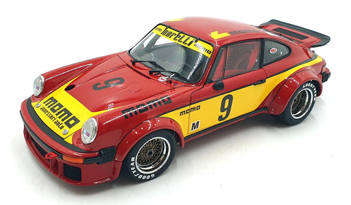Exoto 1/18 Scale Diecast 19095 - Porsche 934 RSR Momo #9 - Red/Yellow