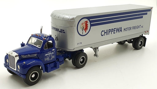 First Gear 1/34 Scale 19-1725 1960 Model B-61 Mack + Trailer Chippewa