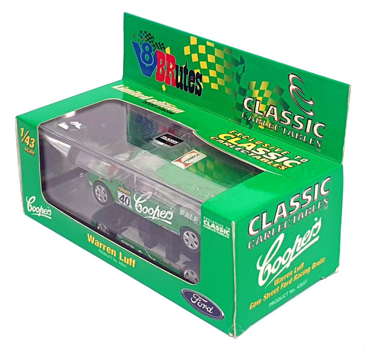 Classic Carlectables 1/43 Scale 43557 - Cooper's Ford Racing Brute #40 W. Luff