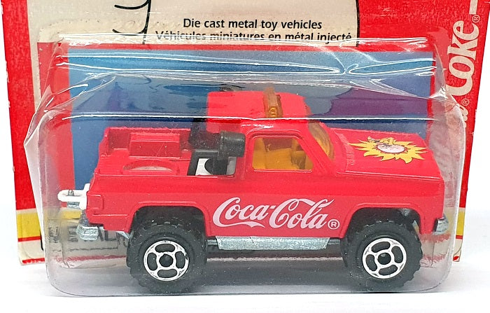 Majorette 1/62 Scale 03438610 - Chevrolet Tow Truck Coca-Cola - Red