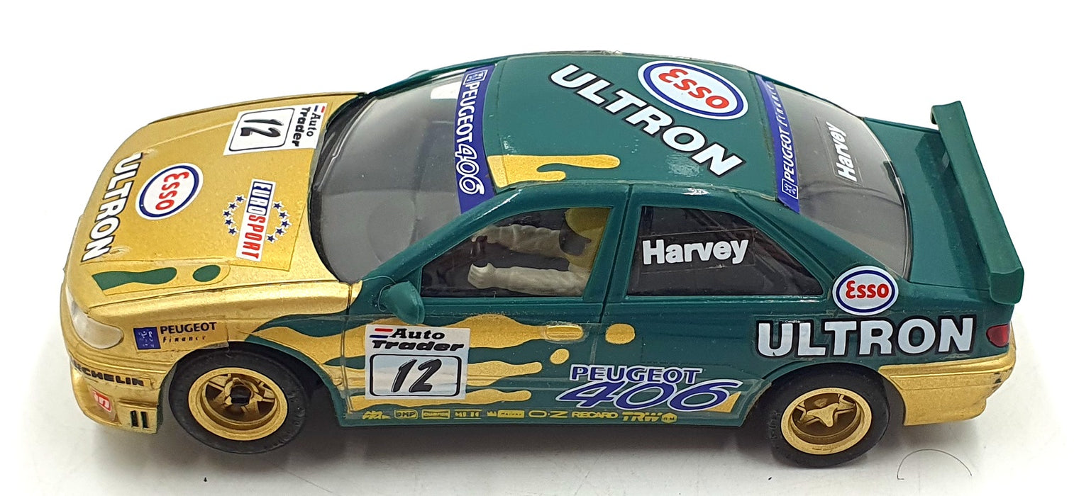 Matchbox SCX 1/32 Scale Slot Car 83340.20 - Peugeot 406 "ESSO" #12