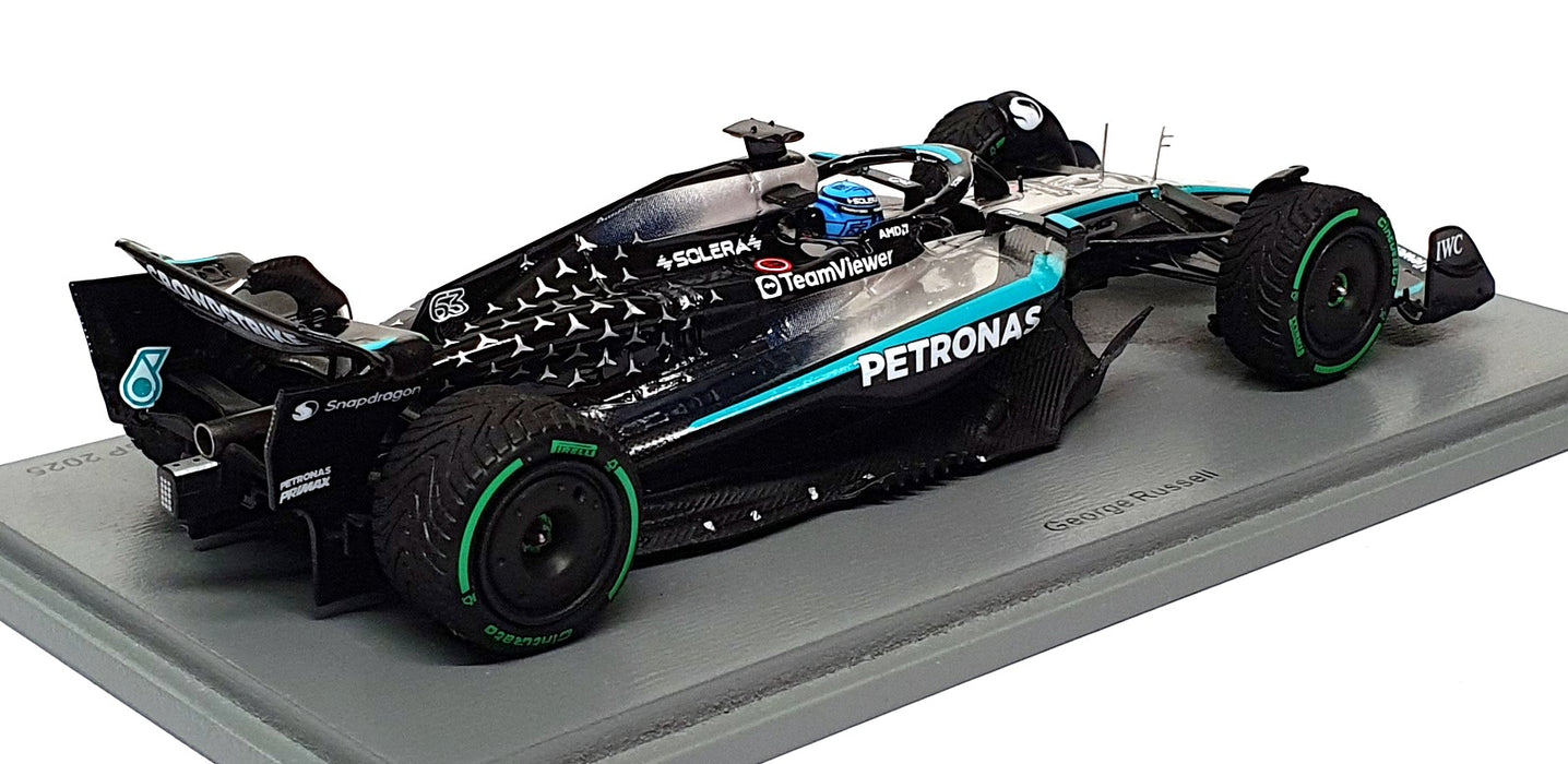 Spark 1/43 Scale S9572 - F1 Mercedes AMG #63 3rd Australian GP 2025 G. Russell