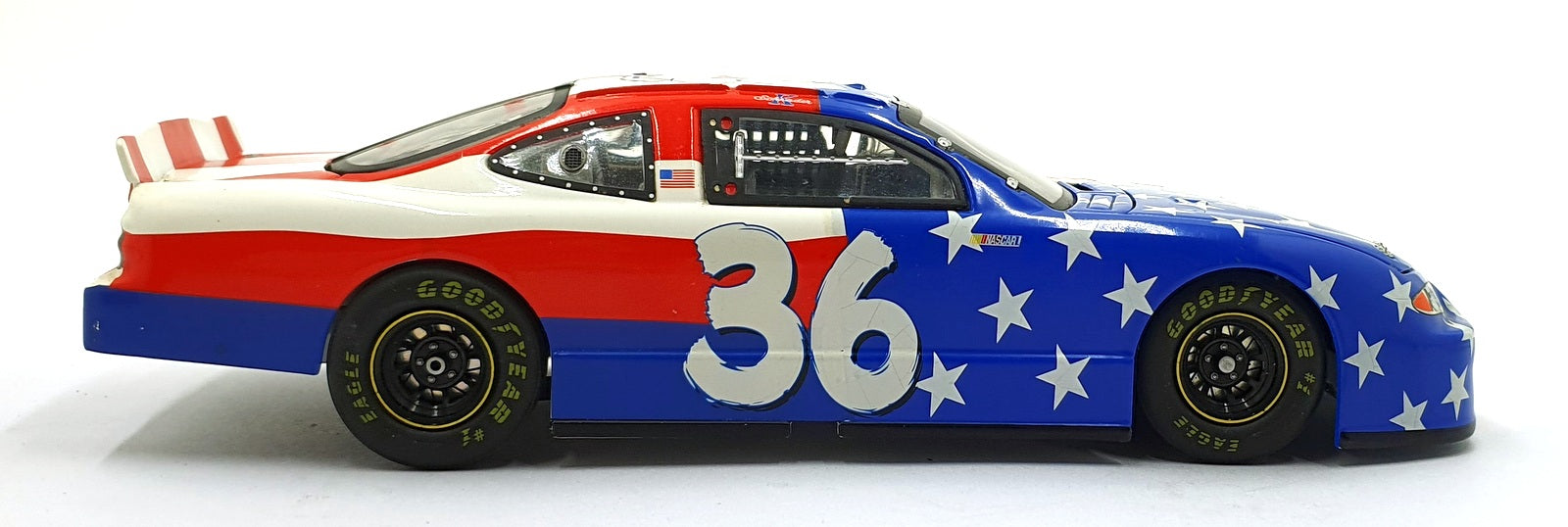 Team Caliber 1/24 Scale M362379MM - 2001 Pontiac NASCAR #36 Stars and Stripes