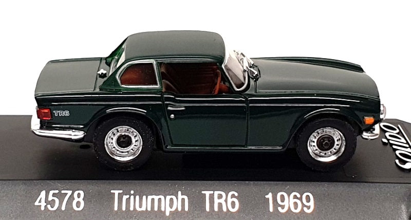 Solido 1/43 Scale Diecast 4578 - 1969 Triumph TR6 - Green
