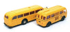 Brekina 1/87 Scale 255 - Mercedes Benz Bus & Orion Trailer Bus Deutsche Post AG