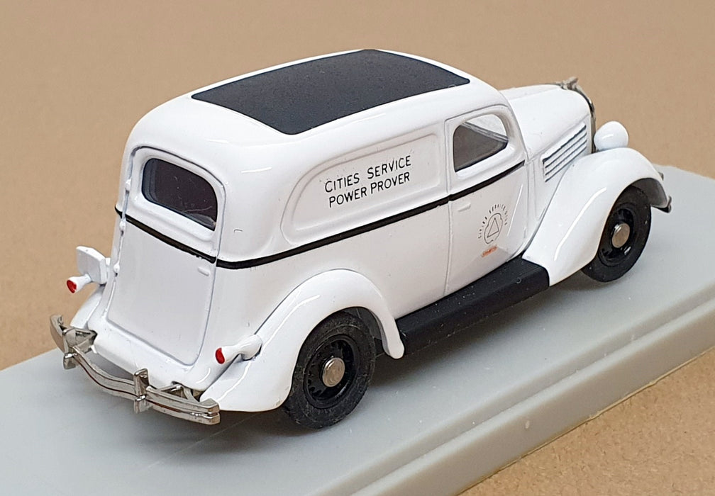 Rextoys 1/43 Scale No. 45 - 1935 Ford Van Cities Service Power Prover - White