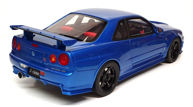 Otto Models 1/12 Scale Resin G082 - Nissan Skyline GTR R34 Z Tune - Blue