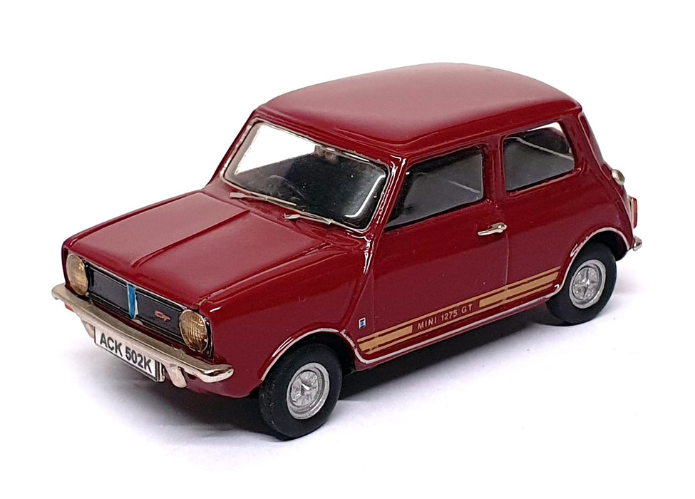 Abbey Classics 1/43 Scale AC03 - Mini Clubman 1275GT - Maroon/Gold Stripes