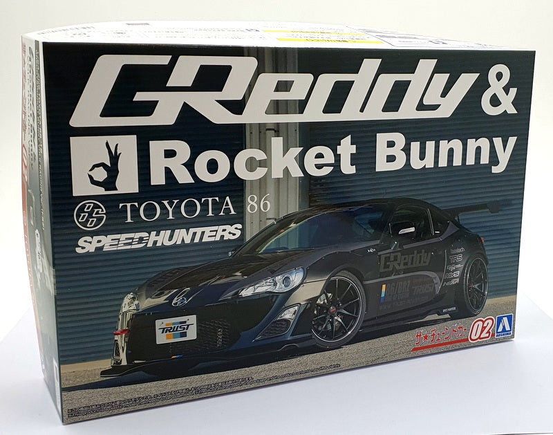 Aoshima 1/24 Scale Kit 06187 - ZN6 Toyota 86 '12 Greedy/Rocket Bunny Volk Racing