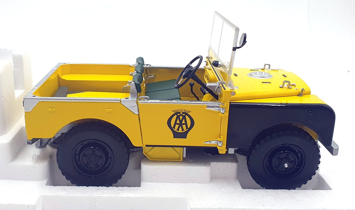 Minichamps 1/18 Scale Diecast 150 168901 Land Rover AA Road Service 1948 Yellow