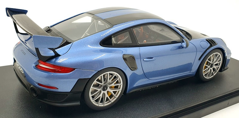 GT Spirit 1/18 Scale Resin GT429 - Porsche 911 GT2 RS - Blue