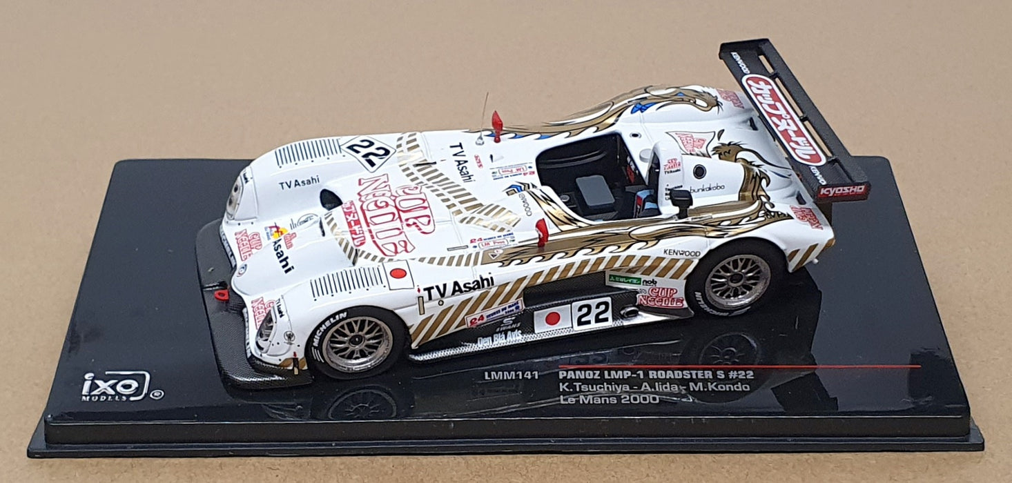 Ixo 1/43 Scale LMM141 - Panoz LMP900 #22 Le Mans 2000 Tsuchiya/Iida/Kondo