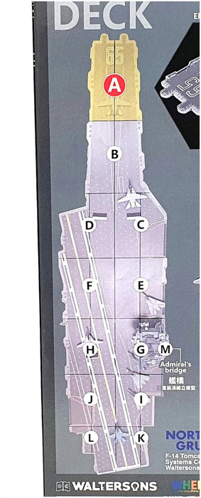 Forces Of Valor 1/200 Scale WJ-831101 - Section A Deck + F-14 VF-41 “Black Aces”