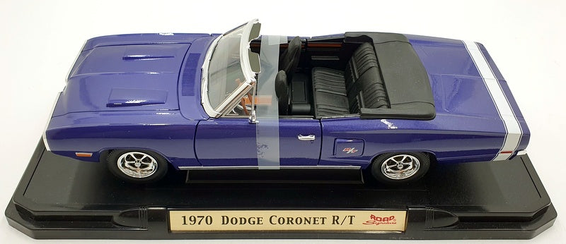 Road Signature 1/18 Scale Diecast 92548 - 1970 Dodge Coronet R/T - Purple