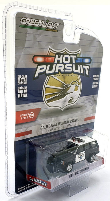 Greenlight 1/64 Scale 42960-B 1993 Jeep Cherokee Highway Control