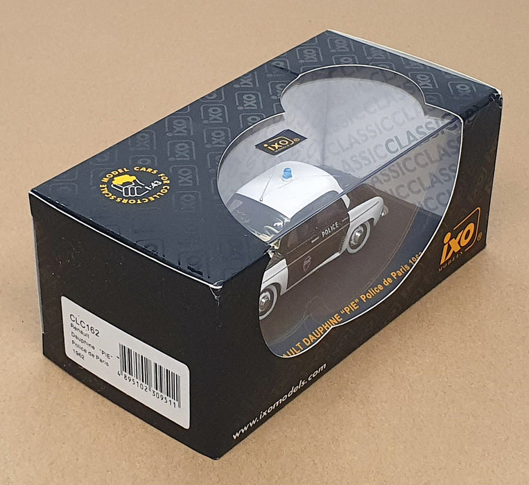 Ixo Models 1/43 Scale CLC162 - Renault Dauphine PIE Police de Paris