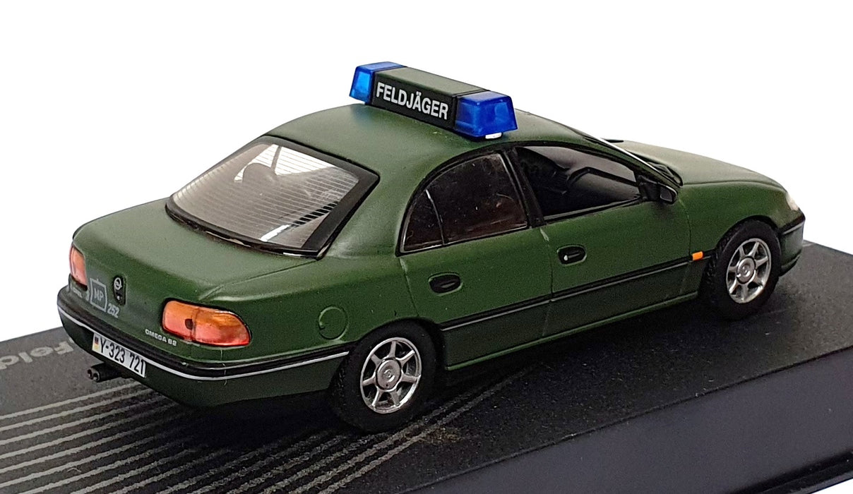 Altaya 1/43 Scale FJ09 - 1994-98 Opel Omega German Military Police - Matt Green
