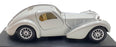 Burago 1/24 Scale Diecast 1503 - 1936 Bugatti Atlantic - Silver
