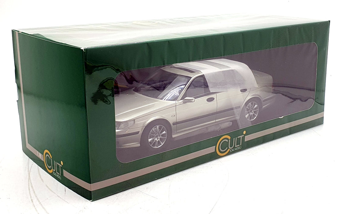 Cult 1/18 Scale Resin CML198-1 - 1997-2005 SAAB 9-5 Turbo Aero - Met. Silver