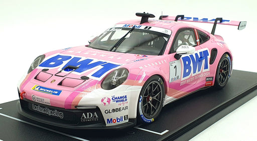 IXO 1/18 Scale LEGT18-23CUP002 Porsche 911 GT3 Cup #1 Bastian Buus Champion 2023