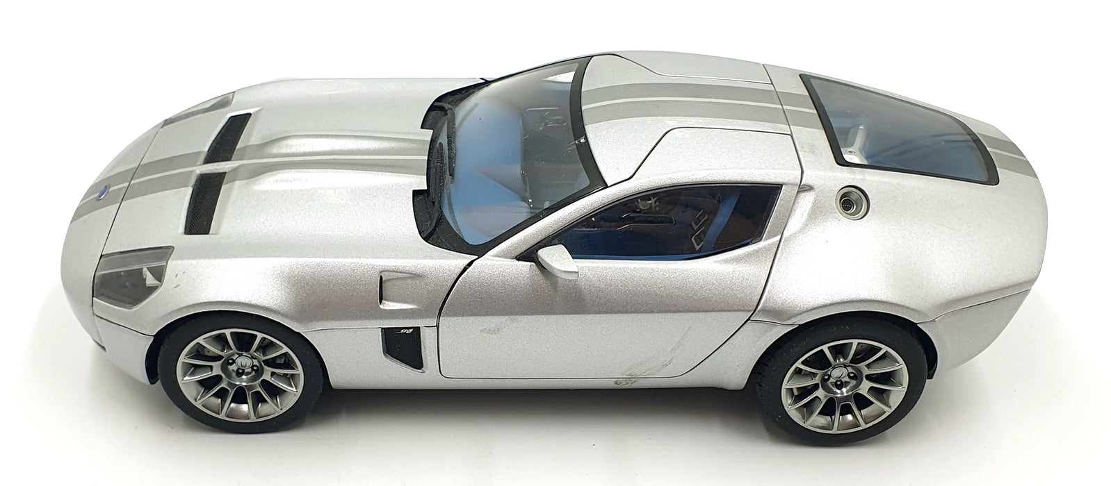 Autoart 1/18 Scale Diecast 16126S - Ford Shelby GR-1 Concept - Silver/Grey