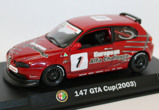 Altaya 1/43 Scale - Alfa Romeo 147 GTA Cup 2003 #1