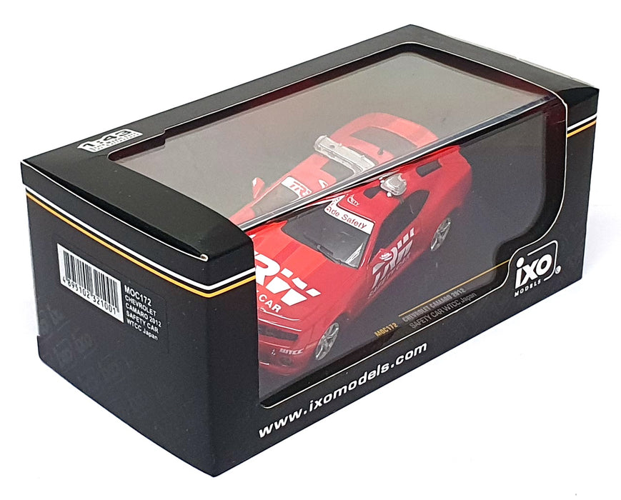 Ixo 1/43 Scale MOC172 - 2012 Chevrolet Camaro Safety Car WTCC Japan - Red