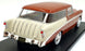 KK Scale 1/18 Scale KKDC181294 - 1956 Chevrolet Bel Air Nomad - Rust