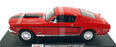 Maisto 1/18 Scale Diecast 46629 - 1968 Ford Mustang GT Cobra Jet - Red