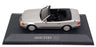 Ixo 1/43 Scale Diecast 26424A - 1989 Mercedes Benz 500 SL Convertible - Silver