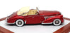 Chromes 1/43 Scale Chro015 - 1939 Delage D8-120 Saoutchik Cabrio - Met. Red