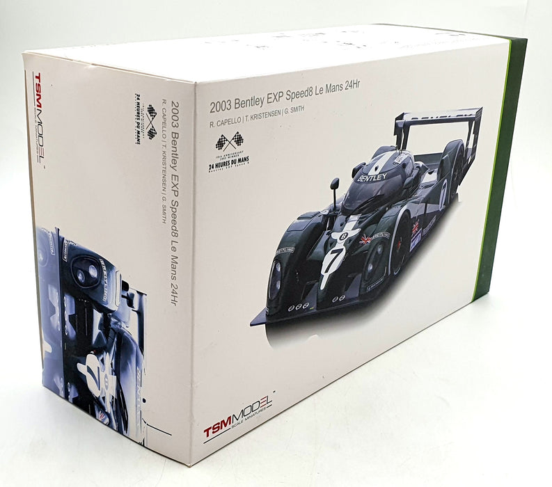 TSM Model 1/18 Scale TSM20526 - 2003 Bentley EXP Speed8 Le Mans 24 #7