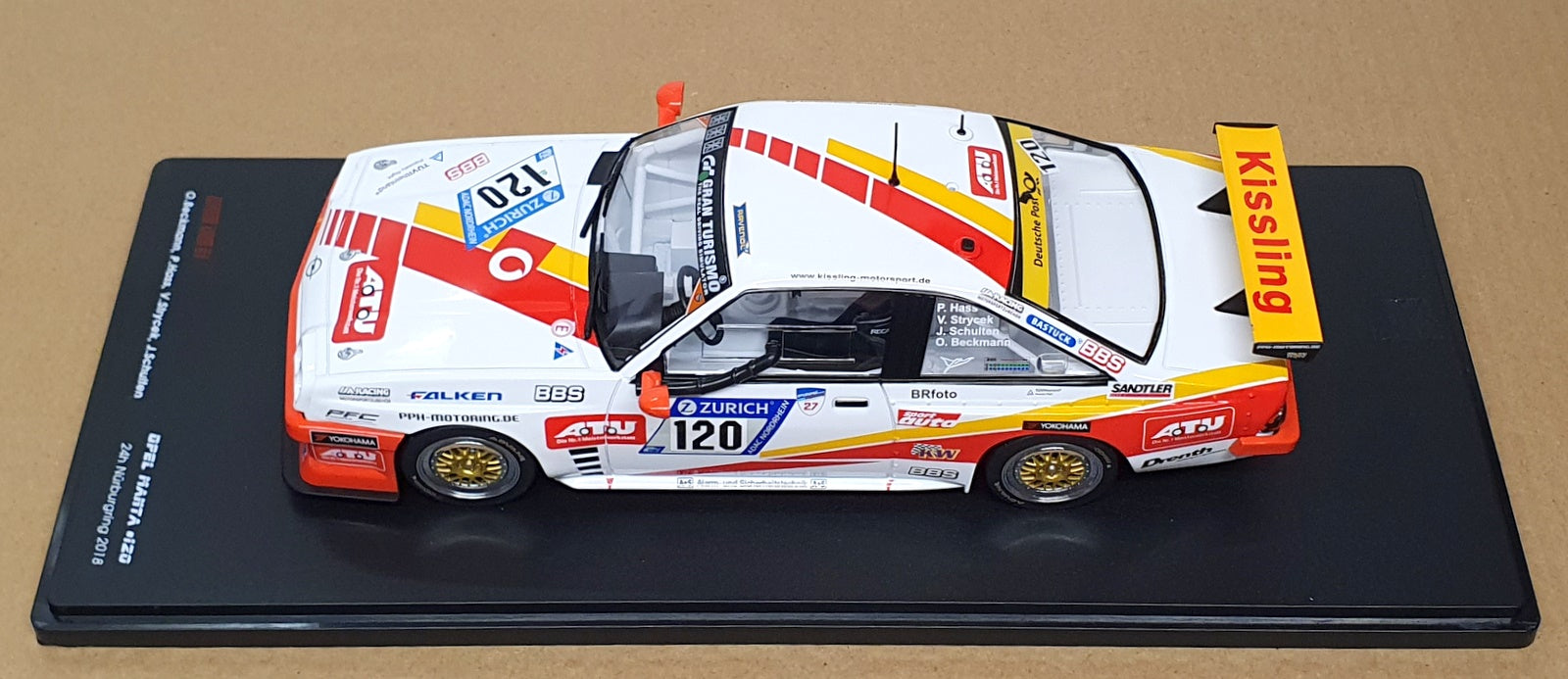 Werk83 1/18 Scale W18035002 - Opel Manta #120 24h Nurburgring 2018
