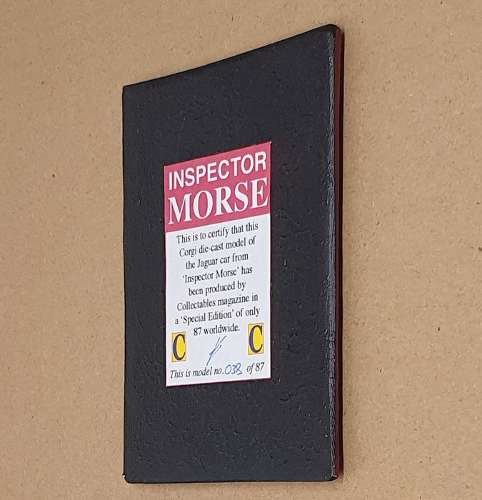 Corgi 1/43 Scale 01803 - Jaguar Mk2 Inspector Morse 1 Of 87 - Maroon/Black