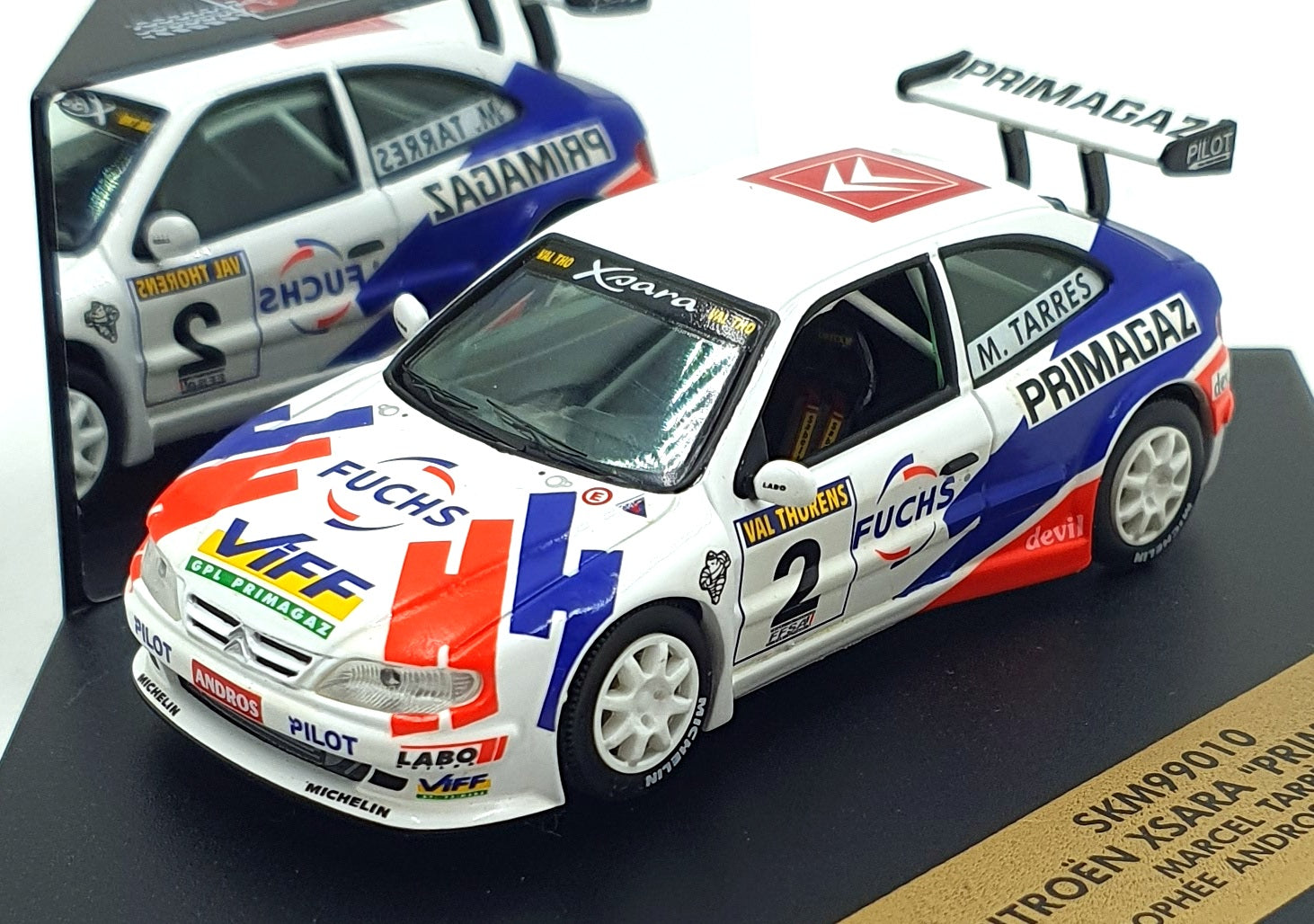 Skid 1/43 Scale SKM99010 - Citroen Xsara "Primagaz" #2 1998/99 Tarres