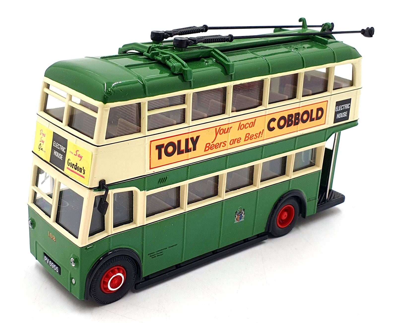 Corgi 1/50 Scale Diecast 97316 - Karrier W Trolleybus - Ipswich Corporation