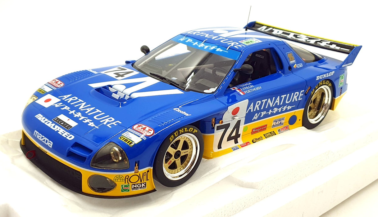 Top Speed 1/18 Scale Resin TS0360 Mazda RX-7 #74 Arnature 1994 Le Mans
