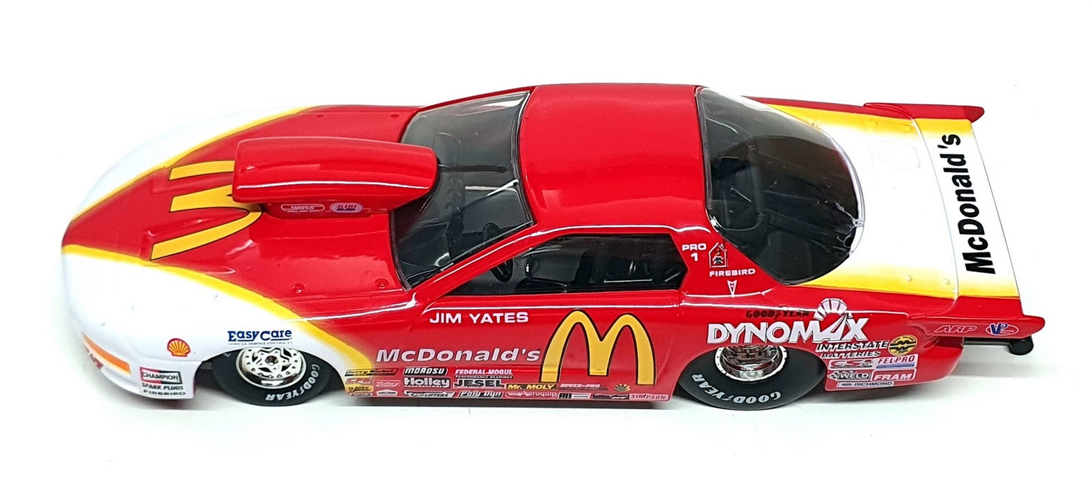Racing Champions 1/24 Scale 09900 - Pontiac Pro Stock Car McDonald's Jim Yates