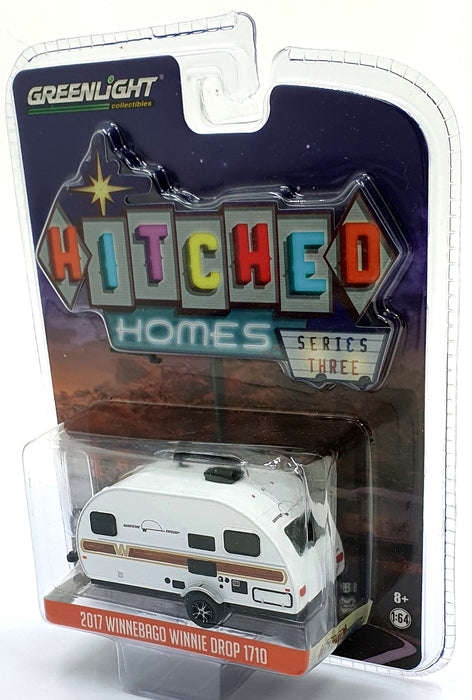 Greenlight 1/64 Scale 34030-E - 2017 Winnebago Winnie Drop 1710 - White