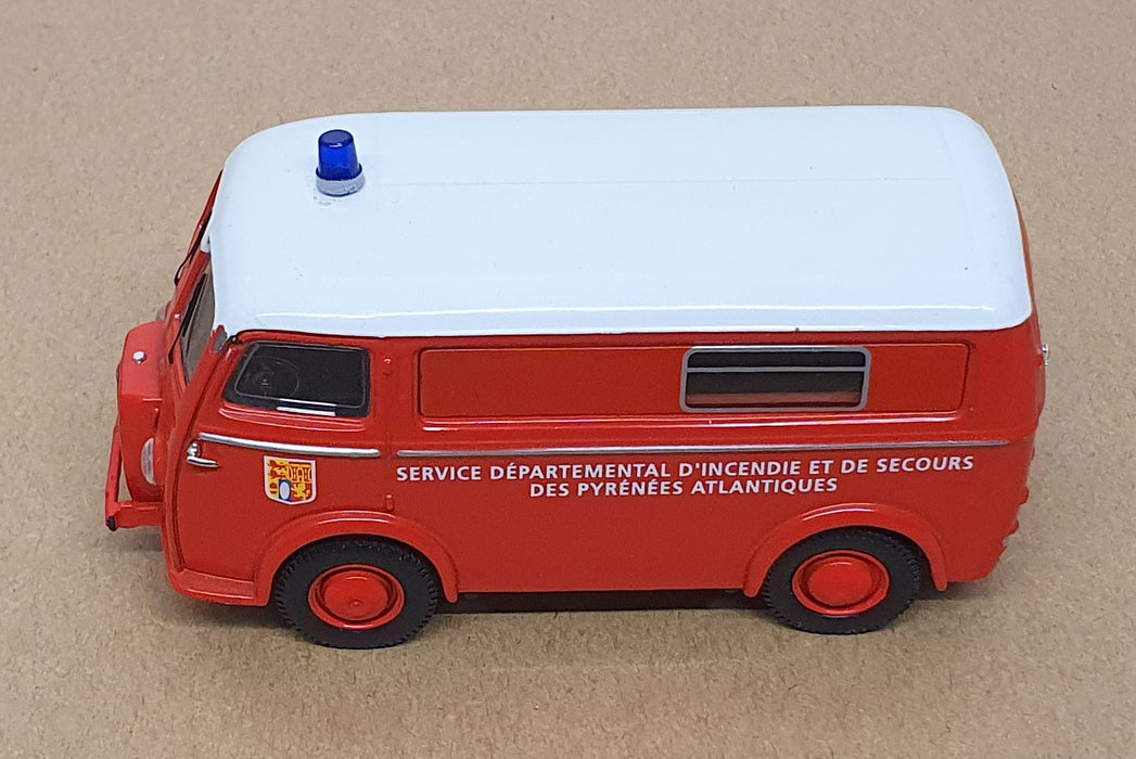 Corgi 1/43 Scale 70601 - Peugeot D3A Pyrenees Atlantiques Fire Service Van