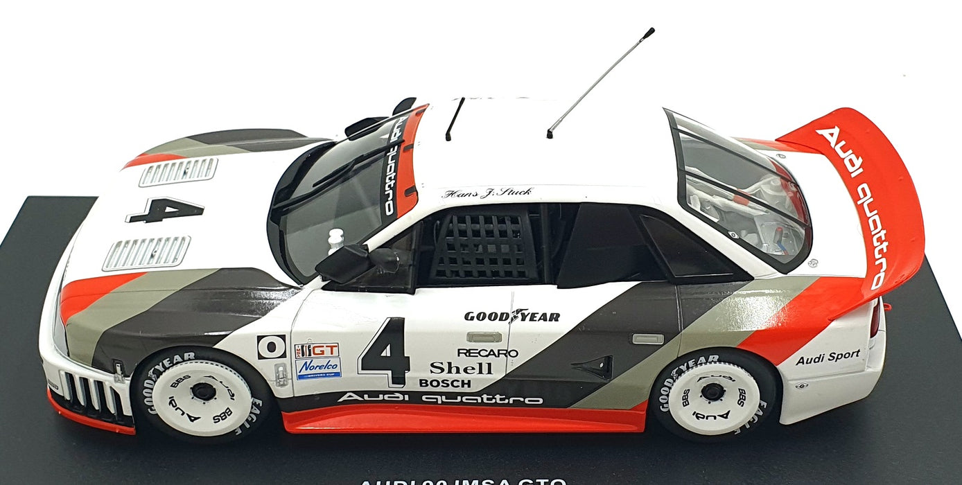 Werk83 1/18 Scale Diecast  W1806005 - Audi 90 IMSA GTO #4 Stuck