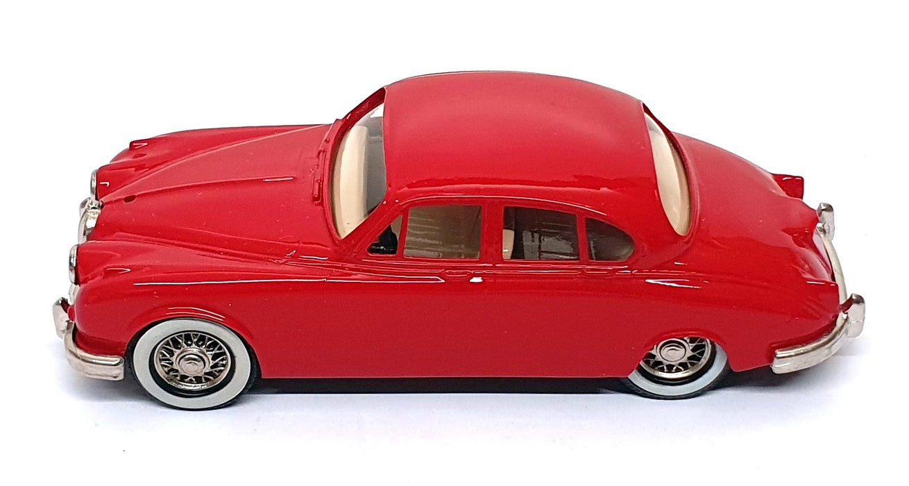 Classic 43 1/43 Scale 1001 - 1959-67 Jaguar Mk2 Saloon Export Spec - Red