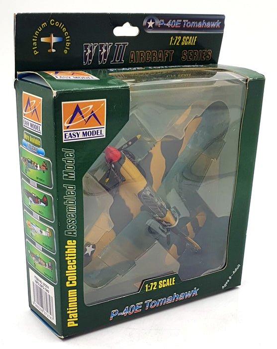 Easy Model 1/72 Scale 37274 P-40E Tomahawk 16FS 23FG 1942 WWII Aircraft