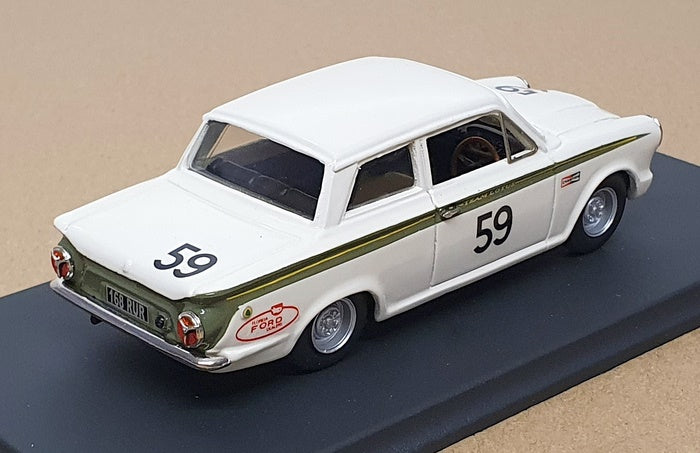 SMTS 1/43 Scale RL90B - Ford Lotus Cortina #59 Sebring - White/Green