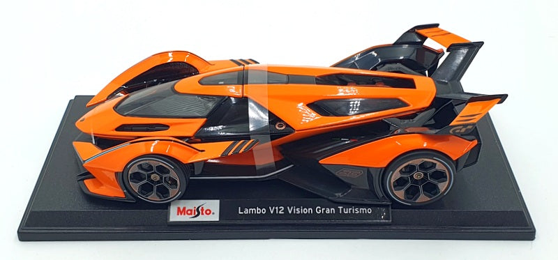 Maisto 1/18 Scale Diecast 46629 - Lamborghini V12 Vision Gran Turismo - Orange