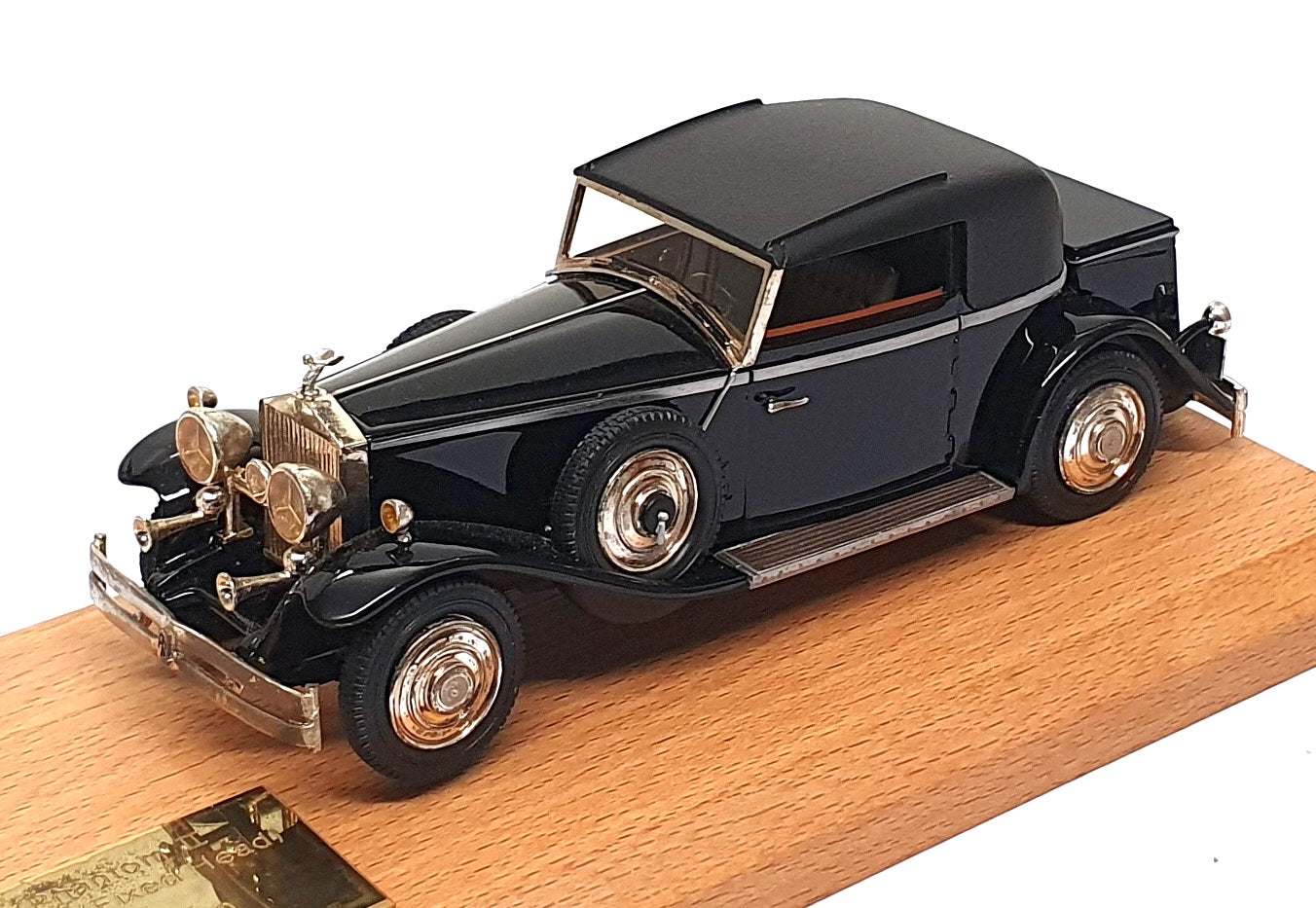 Top Marques 1/43 Scale GS4 - 1932 Rolls Royce Phantom II - Black
